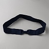 Women's Faux Suede Bowknot Stretchable Hat Band AJEW-WH0696-082F-1