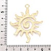Rack Plating Alloy Big Pendants X-PALLOY-N179-04MG-3