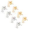 Unicraftale 304 Stainless Steel Stud Earring Findings STAS-UN0015-36-1