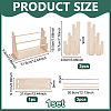 3-Tier Wood Scrunchie Riser Holders ODIS-WH0030-265-2