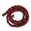 Transparent Electroplate Glass Beads Strands EGLA-A039-T3mm-A27-2