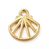 Zinc Alloy Open Back Bezel Pendants PALLOY-E577-04G-1