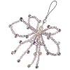 1Pc Glass Mobile Straps HJEW-SZ0001-59F-1