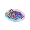 Printed Transparent Acrylic Pendants MACR-P043-D07-2