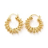 Spring Ring Brass Hoop Earrings for Women EJEW-M026-04G-1