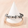 Halloween 304 Stainless Steel Link Chain Bracelets BJEW-D379-20B-AS-4