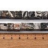 Natural Map Stone Beads Strands X-G-T139-8x8-45A-5