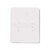 Rectangle Paper Earring Display Card with Hanging Hole CDIS-C004-01E-3