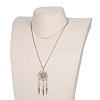 Iron Pendant Necklaces NJEW-JN01342-01-2