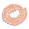 Natural Cultured Freshwater Pearl Beads Strands PEAR-N013-05J-4