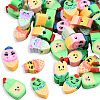 Handmade Polymer Clay Beads X-CLAY-N008-073-A01-1