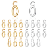 24Pcs 2 Colors Brass Tube Bails KK-PH0002-35-1