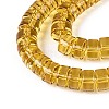 Transparent Glass Beads Strands GLAA-N026-4x8mm-T07-3