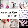 1000Pcs 10 Colors Electroplate Glass Beads EGLA-YW0005-05-6