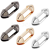 WADORN® 4pcs 2 colors Alloy Clasps FIND-WR0004-50-1