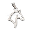 Non-Tarnish 304 Stainless Steel Pendants X-STAS-D069-03P-2