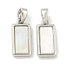 Natural Shell Pendants KK-P275-04P-1