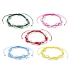 Glass Seed Beads Braided Beaded Bracelets for Women BJEW-MZ00215-2