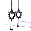 Natural Obsidian Hanging Ornaments PW-WG3A040-01-2