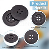 Olycraft 40Pcs Wood Buttons BUTT-OC0001-53B-4