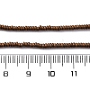 Electroplated Non-magnetic Hematite Beads Strands G-P571-A01-01C-4