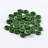 2-Hole Flat Round Resin Sewing Buttons for Costume Design LS-BUTT-E119-20L-14-1
