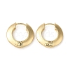 Brass Hoop Earring EJEW-L271-32KCG-1