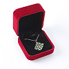 Square Velvet Jewelry Boxes for Pendant CON-WH20013-03A-5
