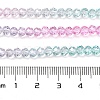 Transparent Painted Glass Beads Strands LS-DGLA-A034-T3mm-A10-3