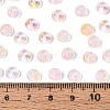 Baking Paint Transparent Glass Beads DGLA-T004-07J-4
