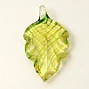 Handmade Lampwork Big Pendants LAMP-G087-M-2