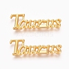 Golden Plated Alloy Cabochons PALLOY-WH0068-08E-2