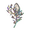 Alloy Rhinestone Brooches JEWB-M046-21B-1