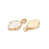 Natural Freshwater Shell Pendants KK-S356-639-NF-2