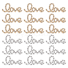 40Pcs 2 Colors Alloy Rhinestone Cabochons FIND-FH0010-89-1