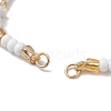 Natural Howlite Chips & Handmade Seed Beads Braided Bracelet Making AJEW-MZ00004-04-2