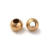 Tibetan Style Brass Spacer Beads KK-WH0063-09LG-2