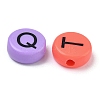 Opaque Acrylic European Beads MACR-K365-01C-2