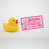 CREATCABIN 50Pcs Duck Theme Paper Card AJEW-CN0001-98A-6