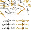 16Pcs 2 Colors 304 Stainless Steel Lobster Claw Clasps PALLOY-TAC0265-1