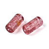 Picasso Transparent Glass Bugle Beads SEED-N010-02D-2