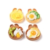 Opaque Resin Imitation Food Decoden Cabochons RESI-S396-05-1