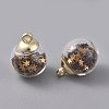 Glass Ball Pendants GLAA-WH0015-26J-2