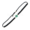 Natural Jade Round Braided Bead Bracelet IG5594-6-1