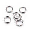 Tarnish Resistant 304 Stainless Steel Split Rings STAS-P223-22P-06-1