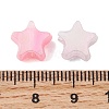 UV Plating Opaque Acrylic Beads OACR-G058-18D-3