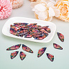 Transparent Resin Wing Pendants Set RESI-TAC0021-01C-4