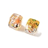 Baking Paint Handmade Gold Sand Lampwork Beads LAMP-P072-01B-05-2