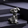 Natural Chalcopyrite Carved Dog Statue PW-WG97821-01-1