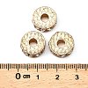 Rack Plating Flat Round Alloy Rhinestone Beads LS-RB-D293-02LG-2